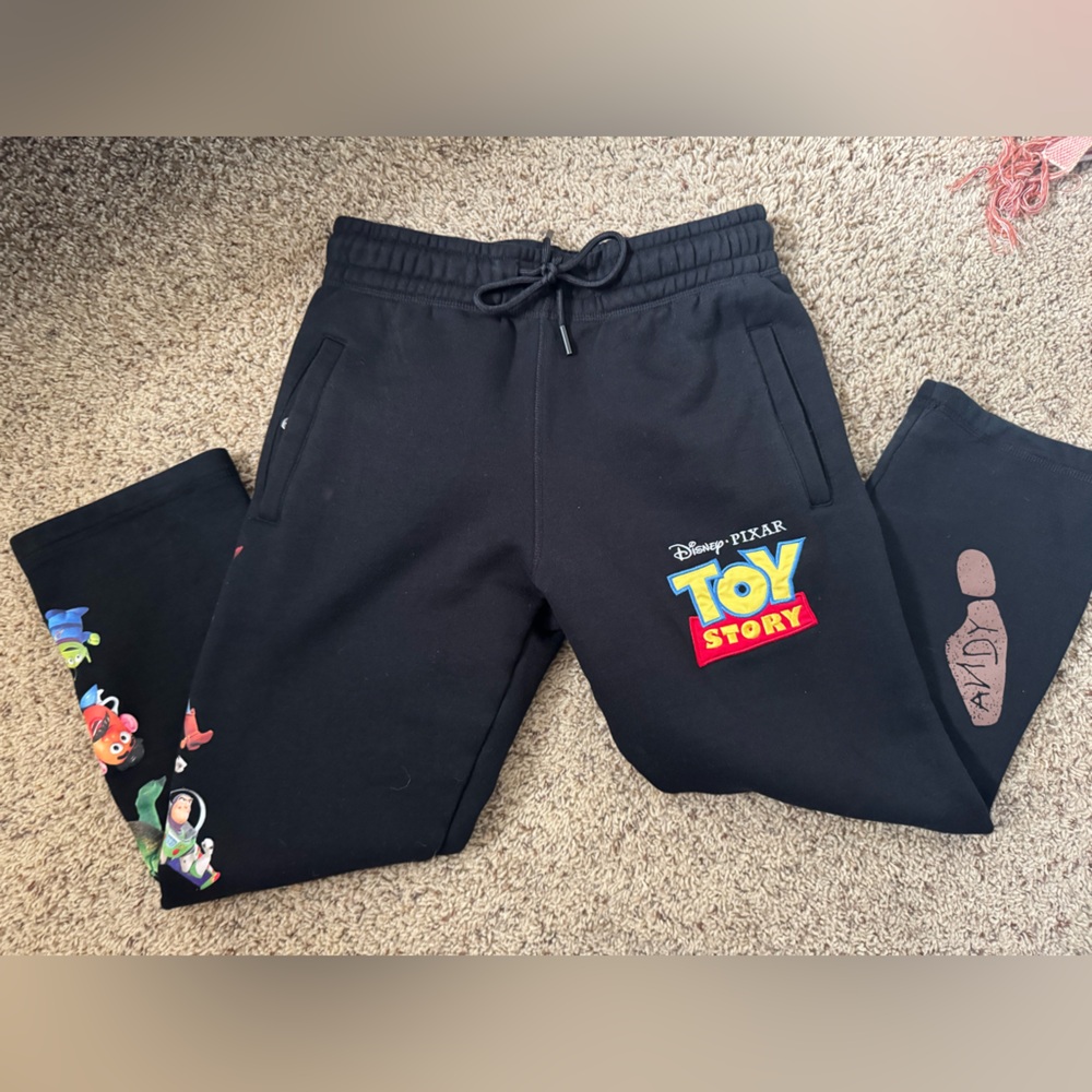 Toy Story Kids Black Joggers
